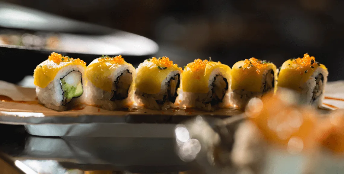 String of sushi
