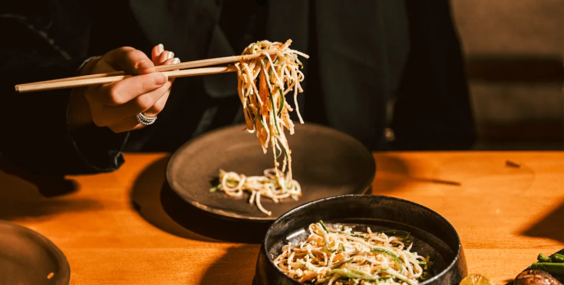 chopsticks asian dishes