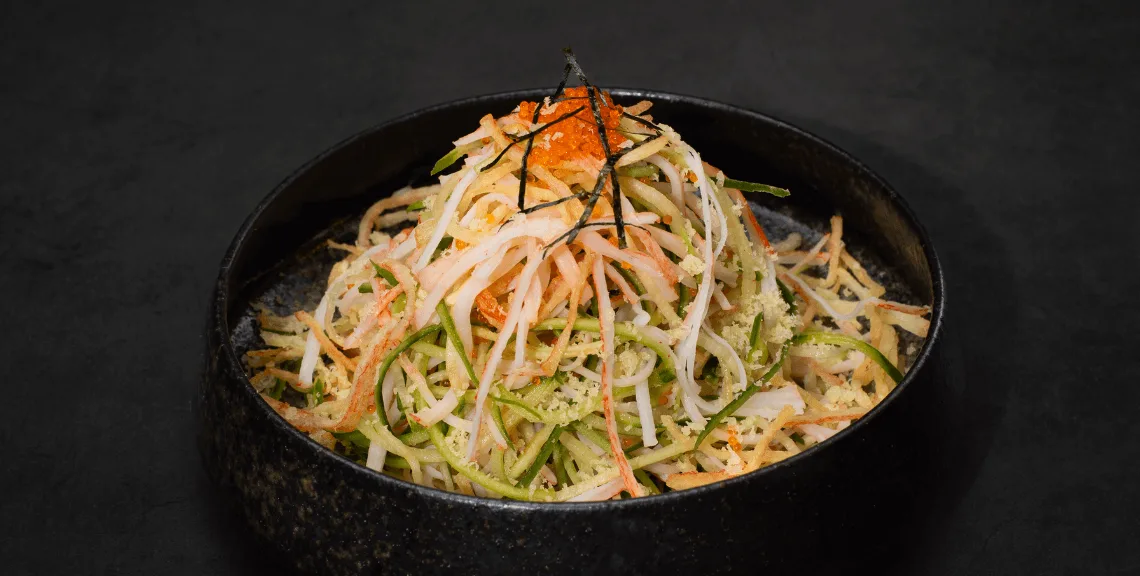 Spicy kani salad